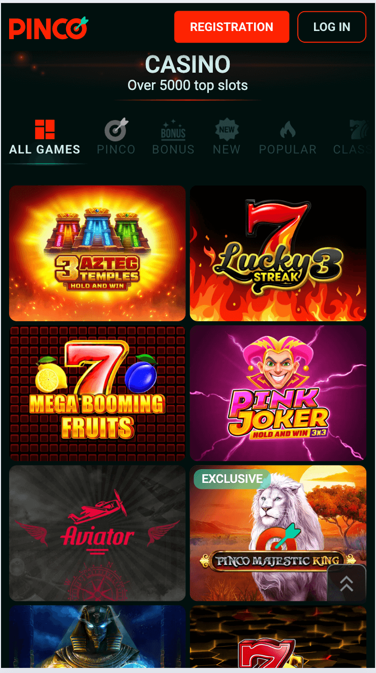 Pinco Casino APK