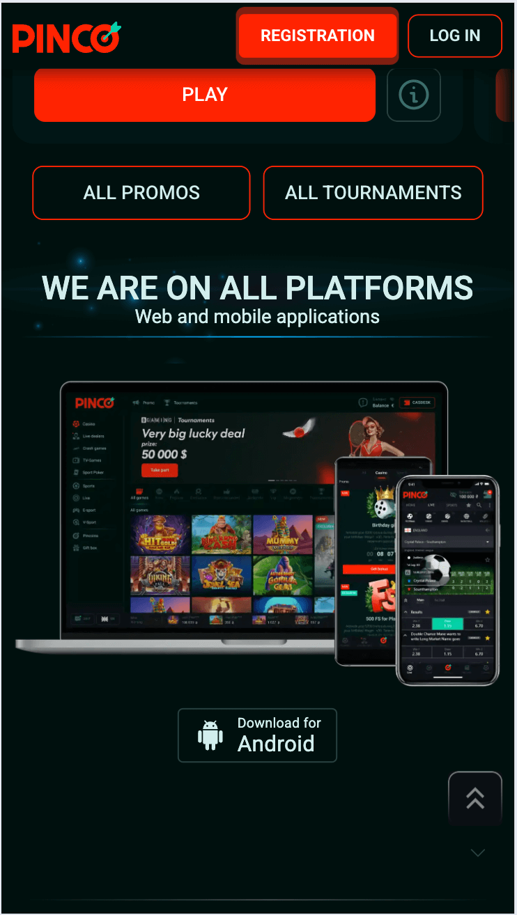Pinco Casino APK